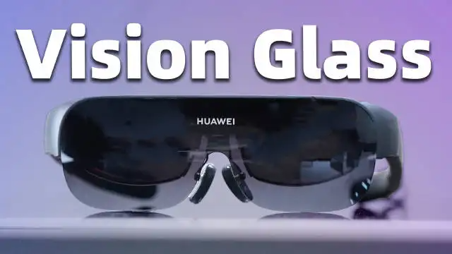 华为Vision Glass调节音量