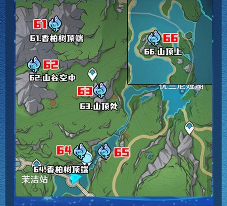 《原神》4.2水神瞳位置汇总