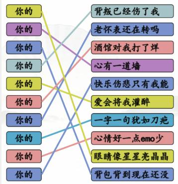 《汉字找茬王》连你的歌通关攻略