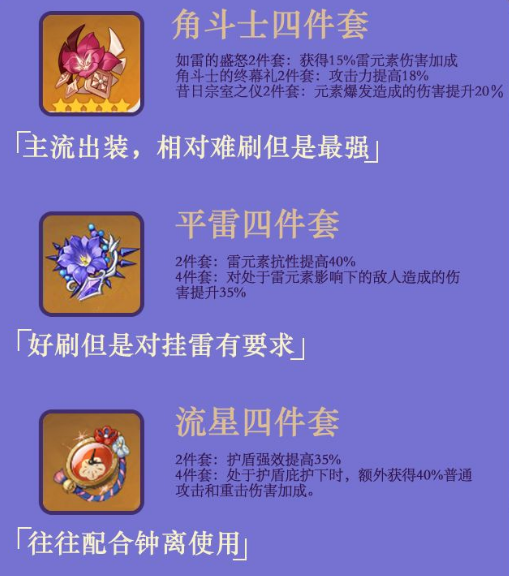 《原神》主c雷泽具体该怎么培养