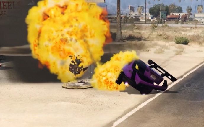 玩家希望《GTA6》改进车辆损伤机制：告别夸张爆炸，追求游戏真实性