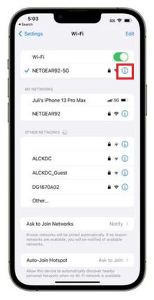 ios16wifi密码怎么查看 ios16查看wifi密码方法