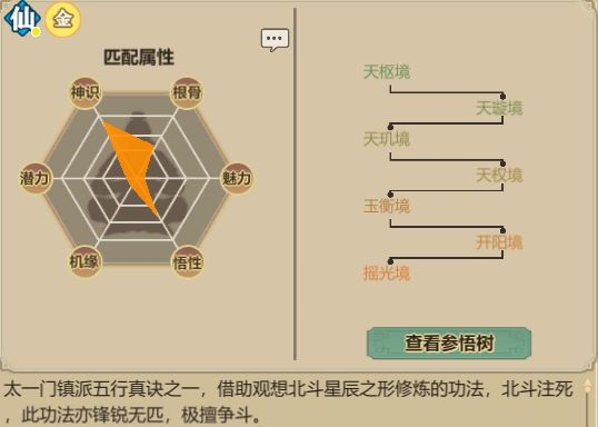 《了不起的修仙模拟器》太一门功法介绍